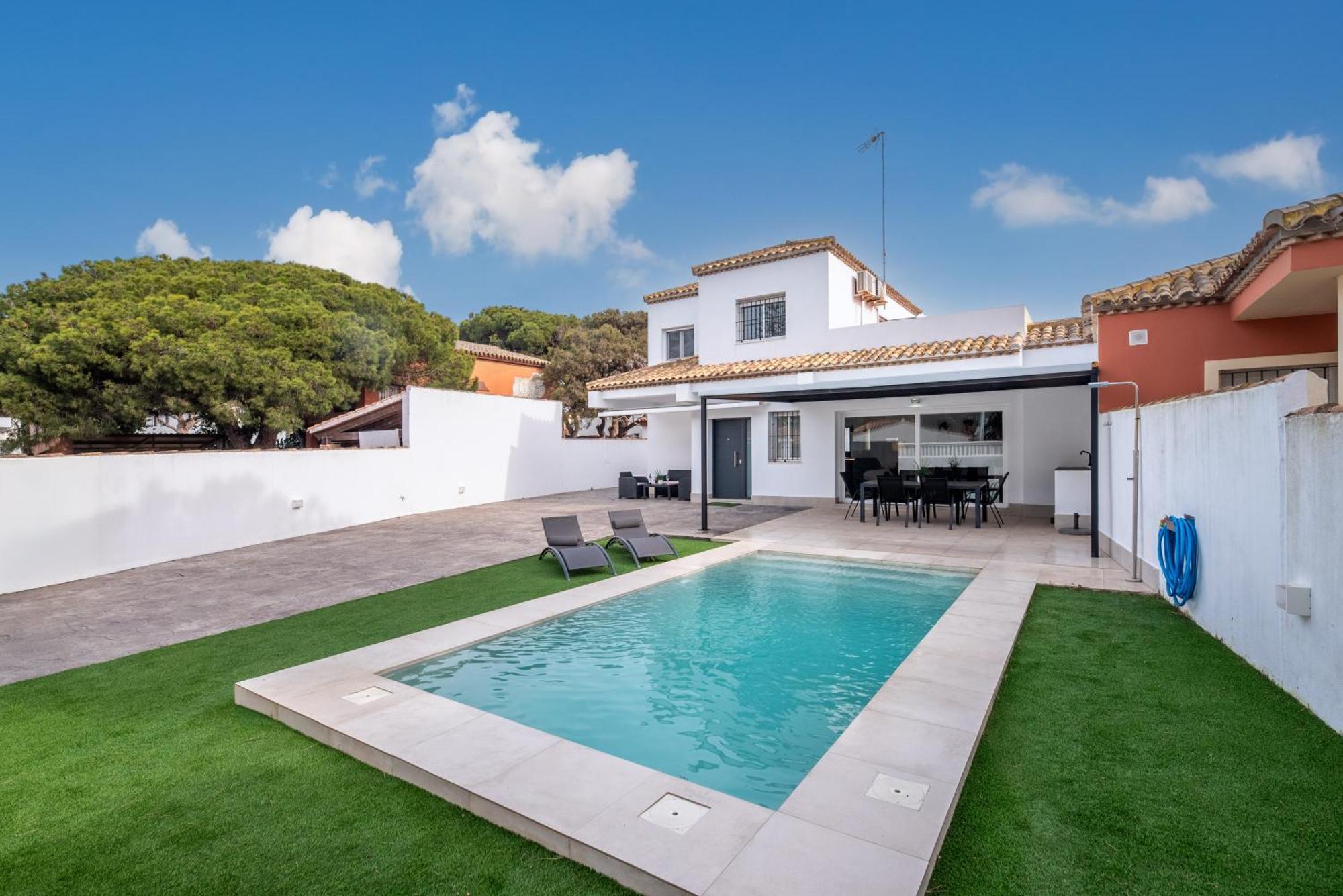 Villa Empul La Caracola Chiclana de la Frontera Eksteriør billede